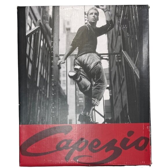 CAPEZIO 610W Flat Combat Boot Women's Size 6M Black Lace Up Zipper Dance Sneaker - Picture 11 of 11